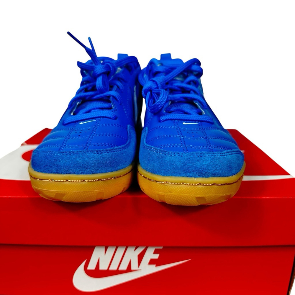 Nike GATO GS Photo Blue Gum Kids Youth 4Y Indoor Soccer Shoes HV9596-400 Blue - Picture 6 of 12